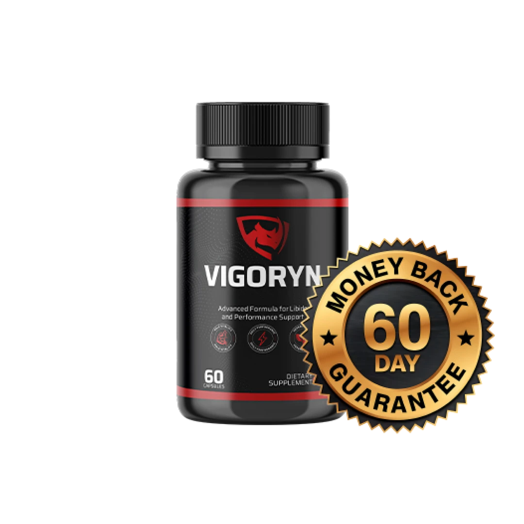 Vigoryn natural male vitality support supplement bottle